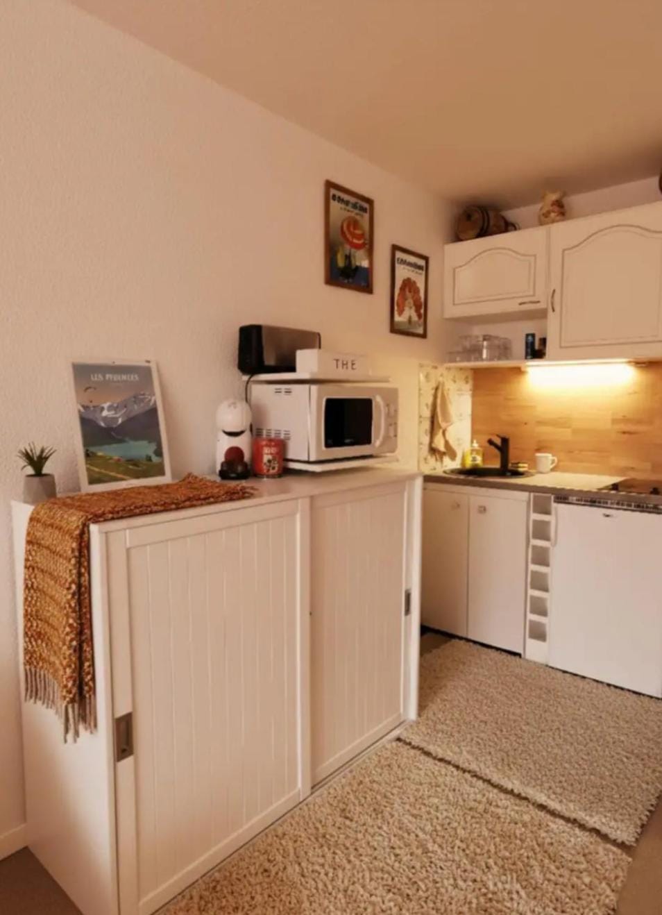 Les Étoiles, Studio cosy avec balcon, vue montagne, WIFI ,proche des pistes Apartment in Allos