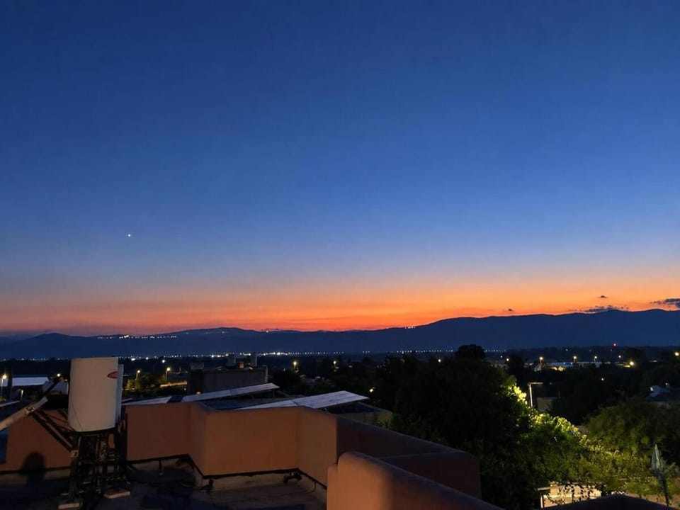 Natural landscape, Mountain view, Sunset