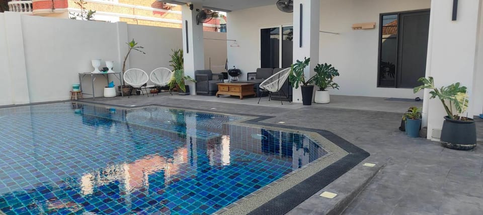 Private Pool Villa with Jacuzzi and Swim Jet at Pattaya Lagoon Villa in Pattaya City