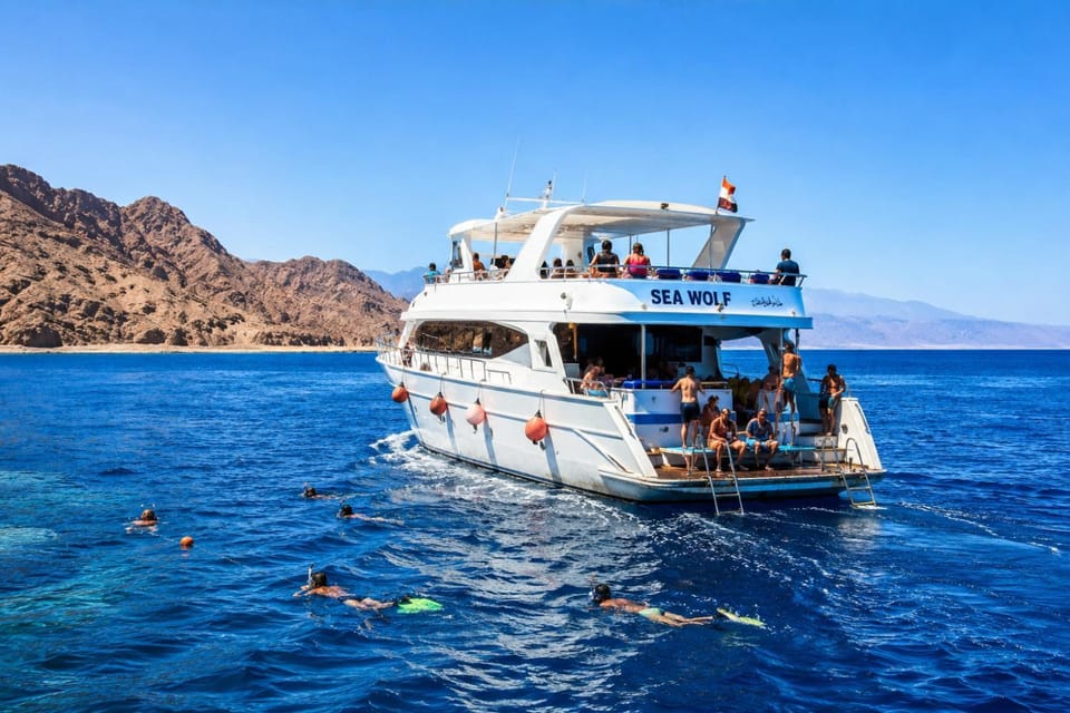 Aqua Viva Diving Docked boat in Muscat