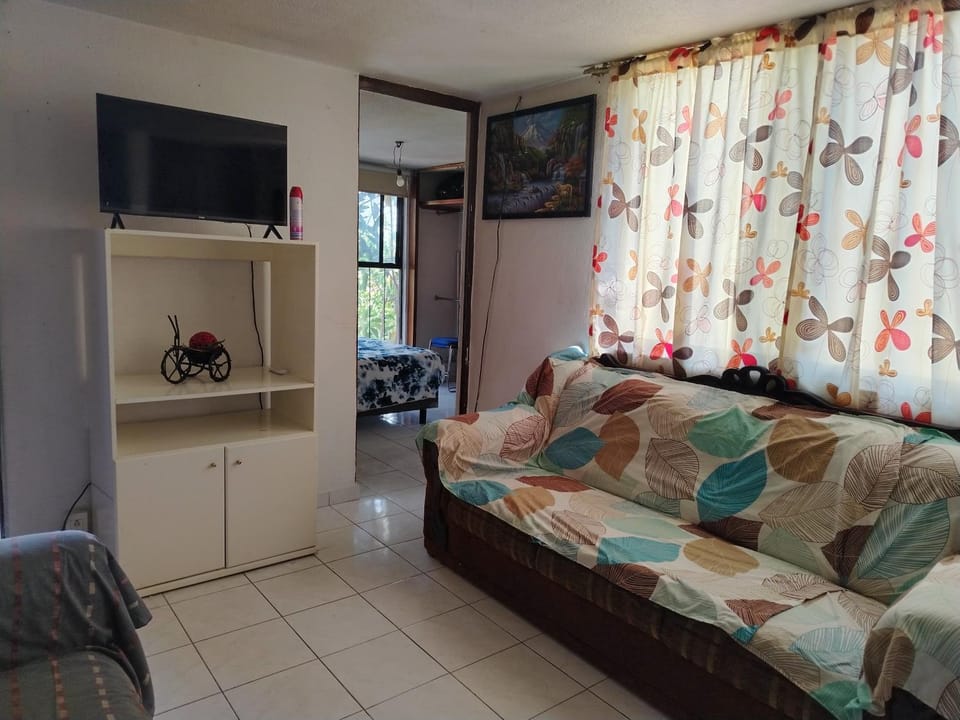 Departamento céntrico, a 1min de metro portales Apartment in Mexico City