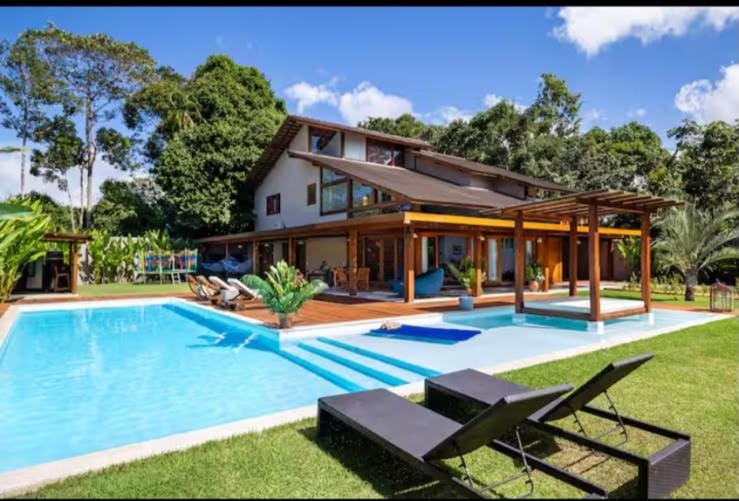 Casa iluminada, sofisticação em Trancoso House in Porto Seguro