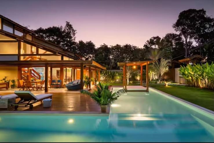Casa iluminada, sofisticação em Trancoso House in Porto Seguro