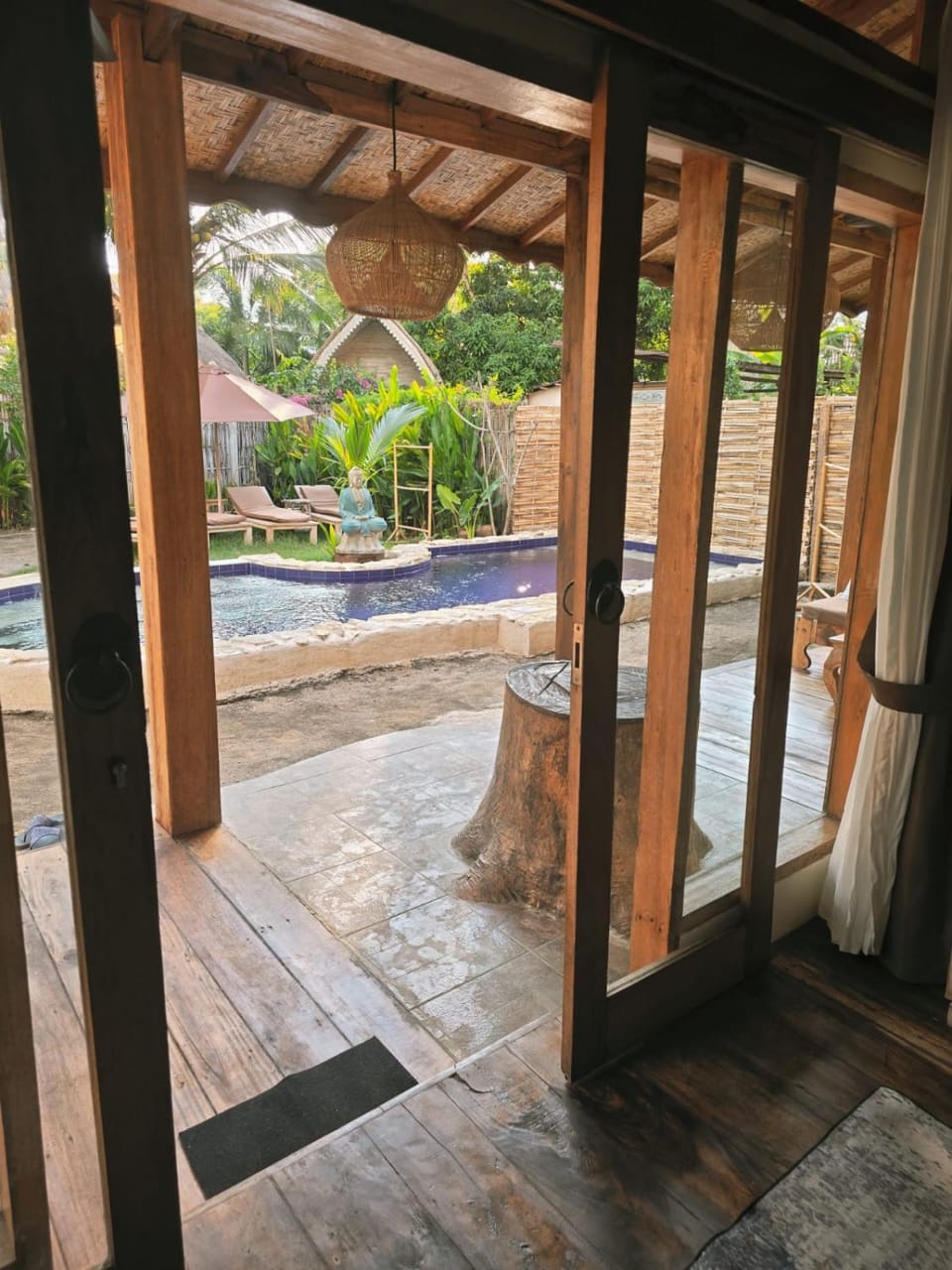 Patio, Natural landscape, Garden, Garden, View (from property/room), Balcony/Terrace, Pool view, Swimming pool, Swimming pool