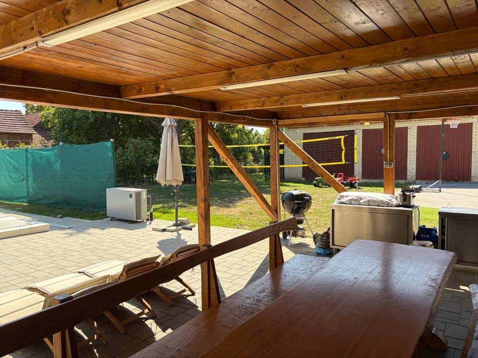 Patio, Day, Balcony/Terrace, Seating area, Dining area, Swimming pool