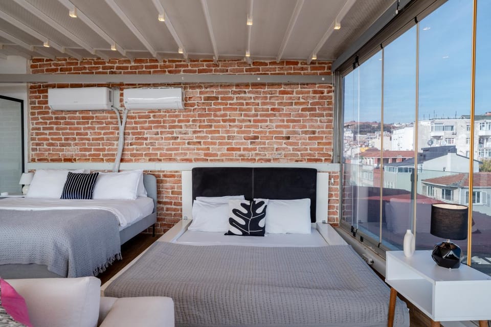 Spectacular Terrace with Panoramic 360 Views Apartment in Istanbul