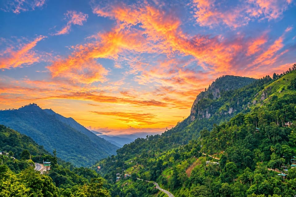 Natural landscape, Mountain view