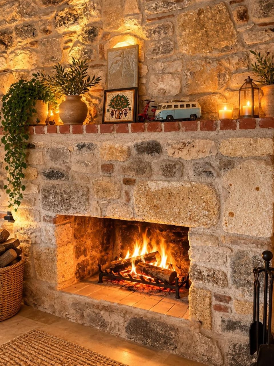 fireplace