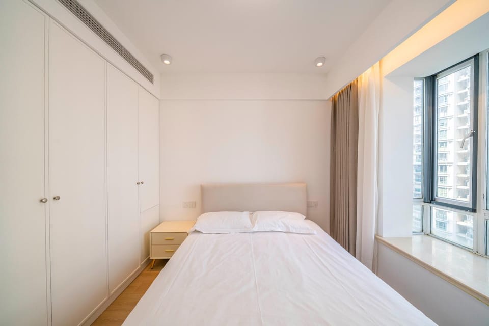 Bed, Photo of the whole room, Bedroom, wardrobe