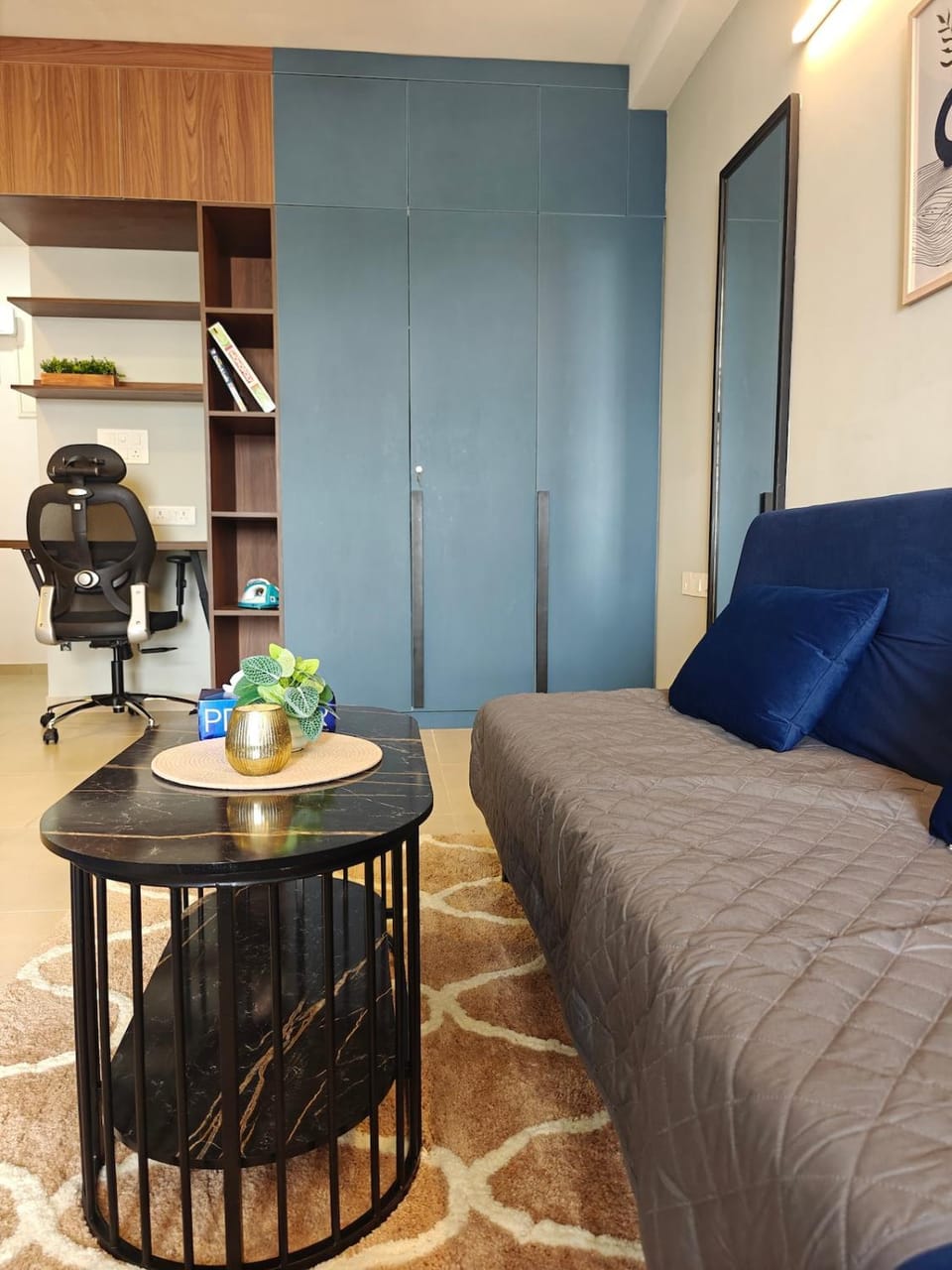 Chic Urban Studio Bhartiya City Nikoo Living Apartment in Bengaluru