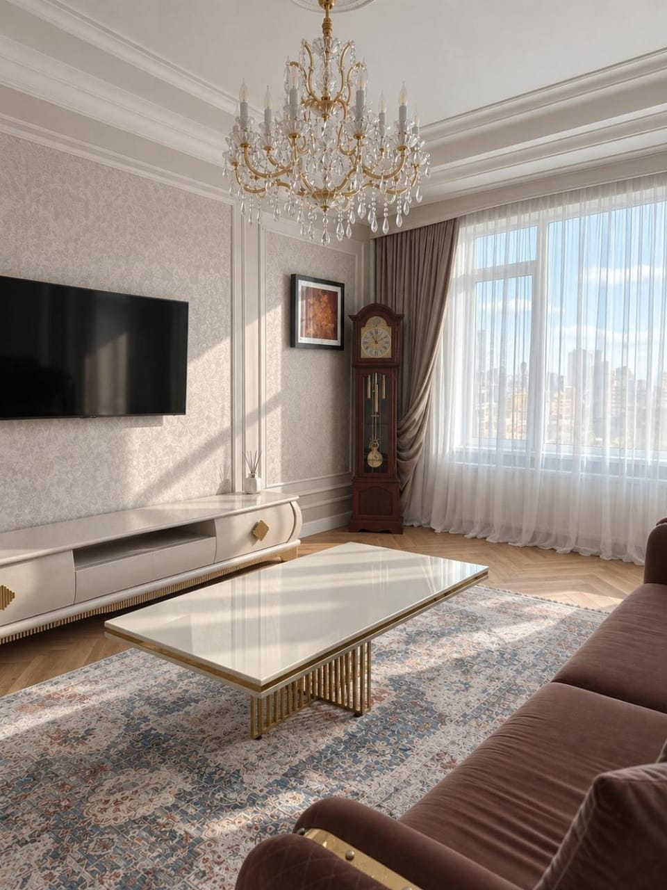 TV and multimedia, Living room, Seating area, air conditioner, air conditioner