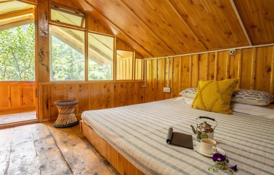 Apple Orchard Cottages and Riverside Homestays Campground/ 
RV Resort in Himachal Pradesh