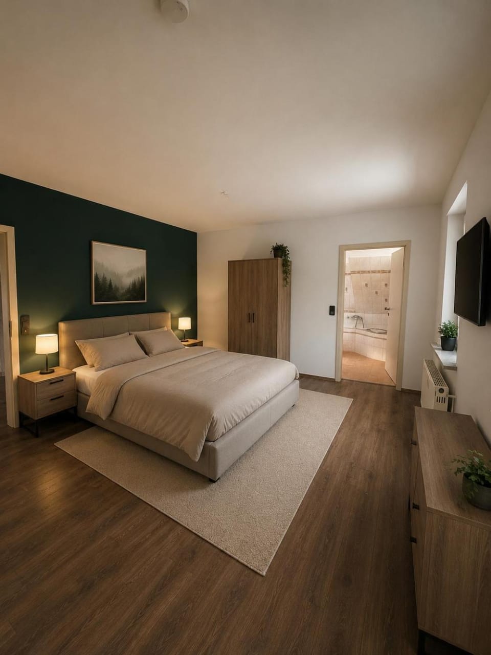 Bed, Bedroom