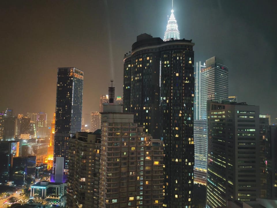 Property building, Night, City view, VIP
