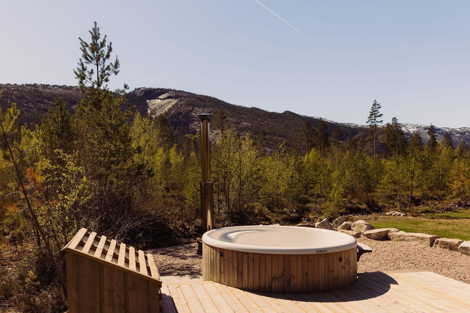 Det Kosekroken with Jacuzzi Villa in Viken, Norway