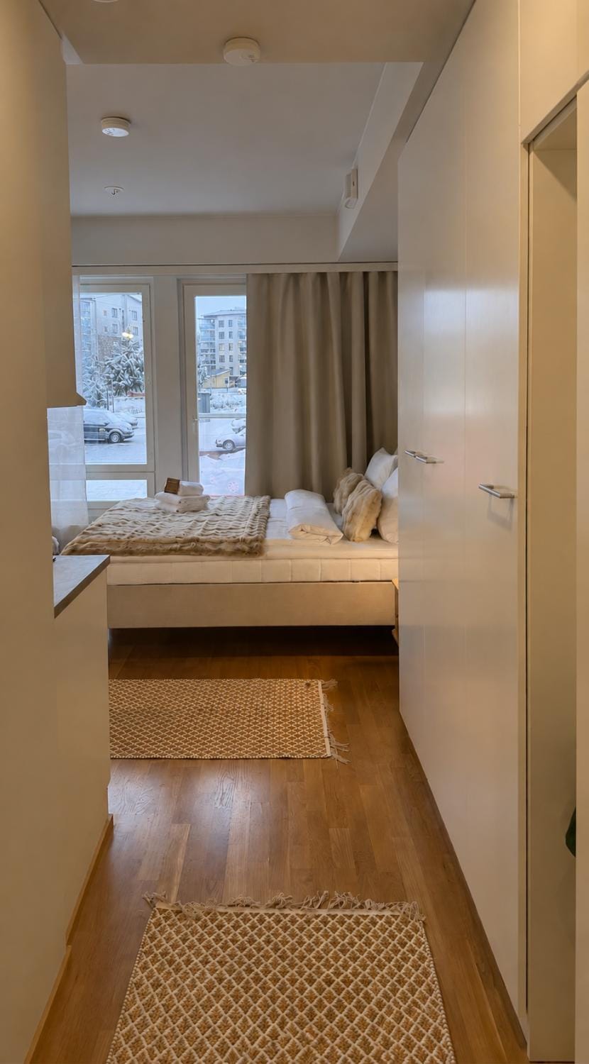 Soma Studio I Cozy stay near centre - Free WiFi Apartment in Rovaniemi