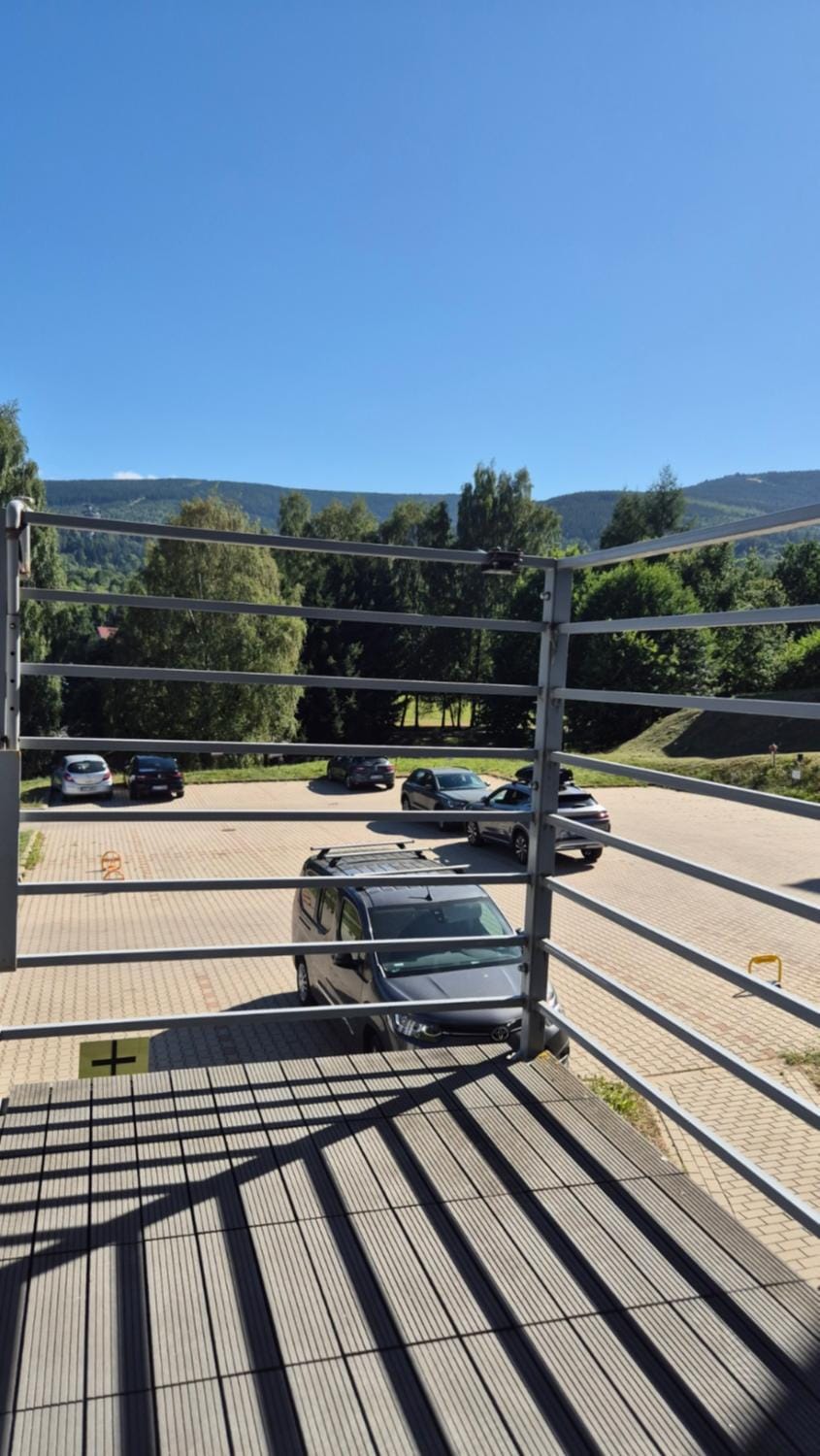 Natural landscape, Mountain view, Parking