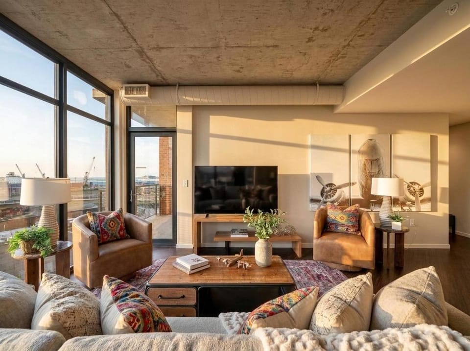 Lakefront Parking Balcony Apartment in Ohio City