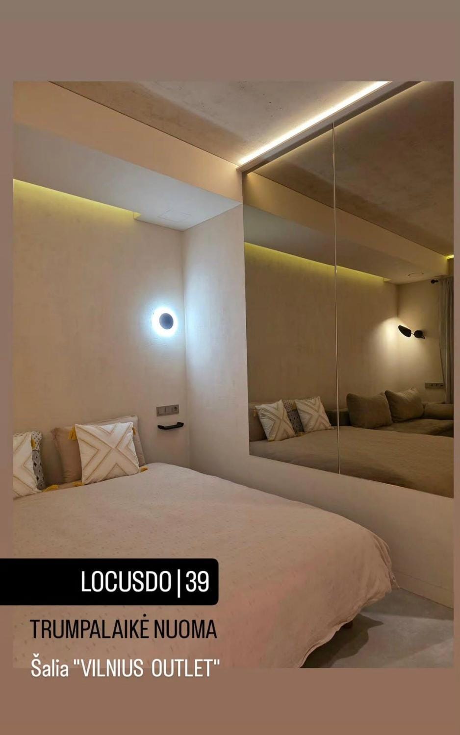 LOCUSDO 39 near VILNIUS OUTLET Apartment in Vilnius