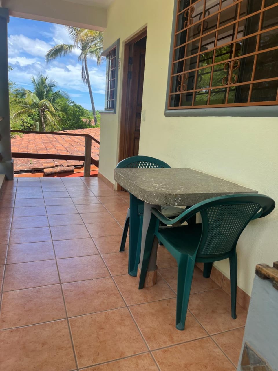 Property building, Patio, Day, View (from property/room), Balcony/Terrace, Dining area