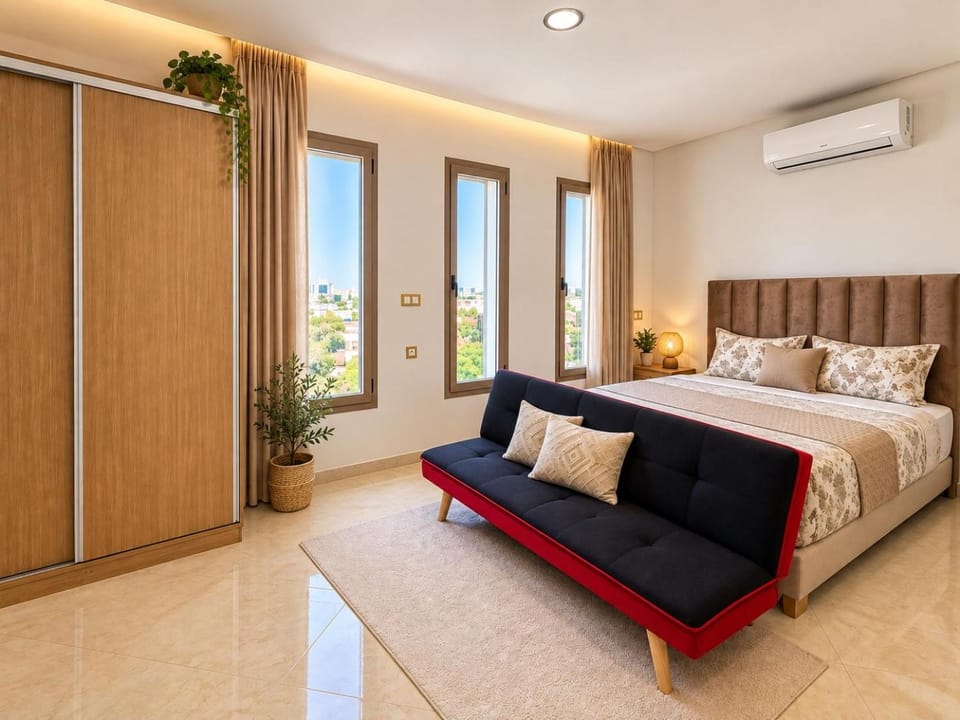 wardrobe, air conditioner