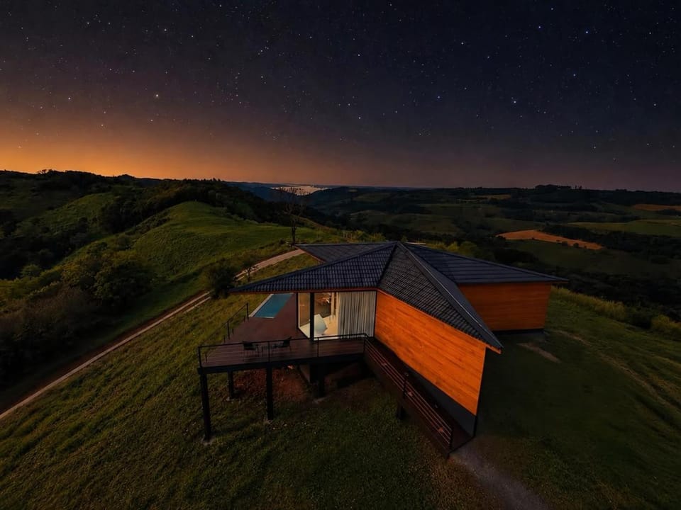 Night, Mountain view