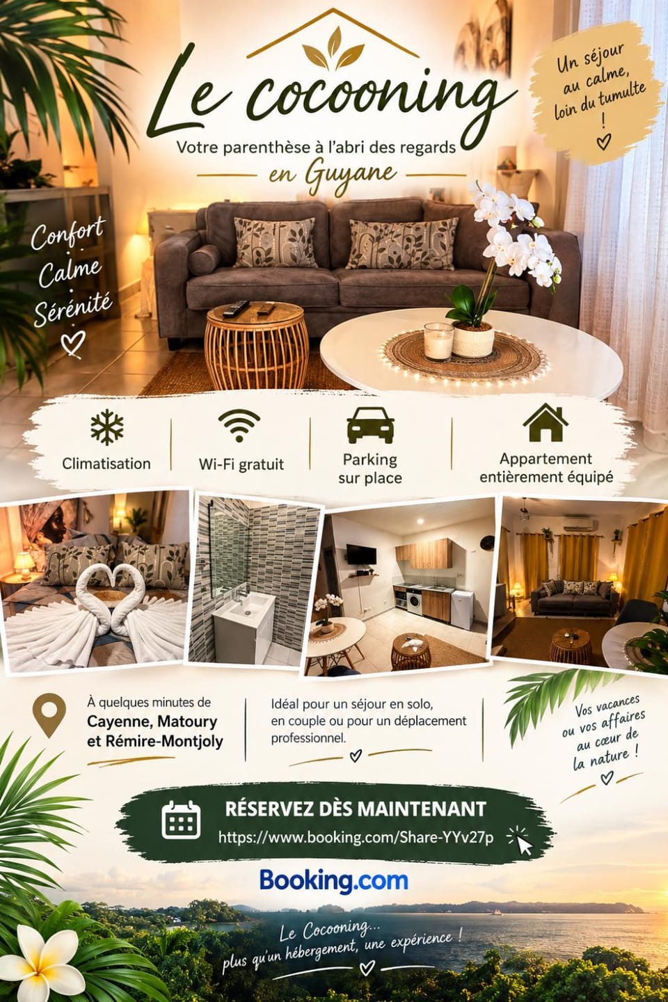 Le cocooning Apartment in Cayenne