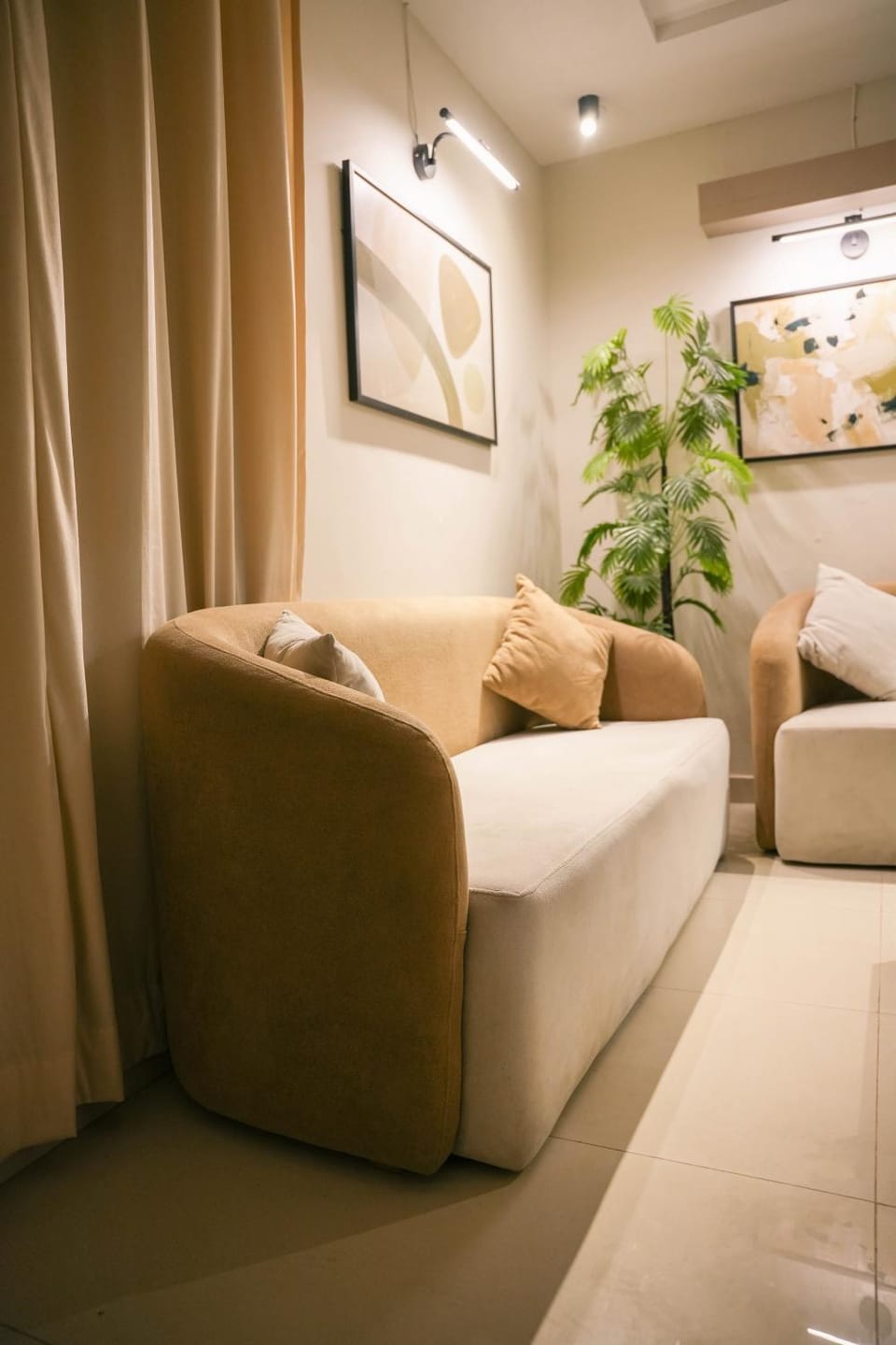 The Beige Oasis Apartment in Punjab