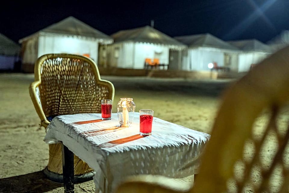 Property building, Night, Food and drinks