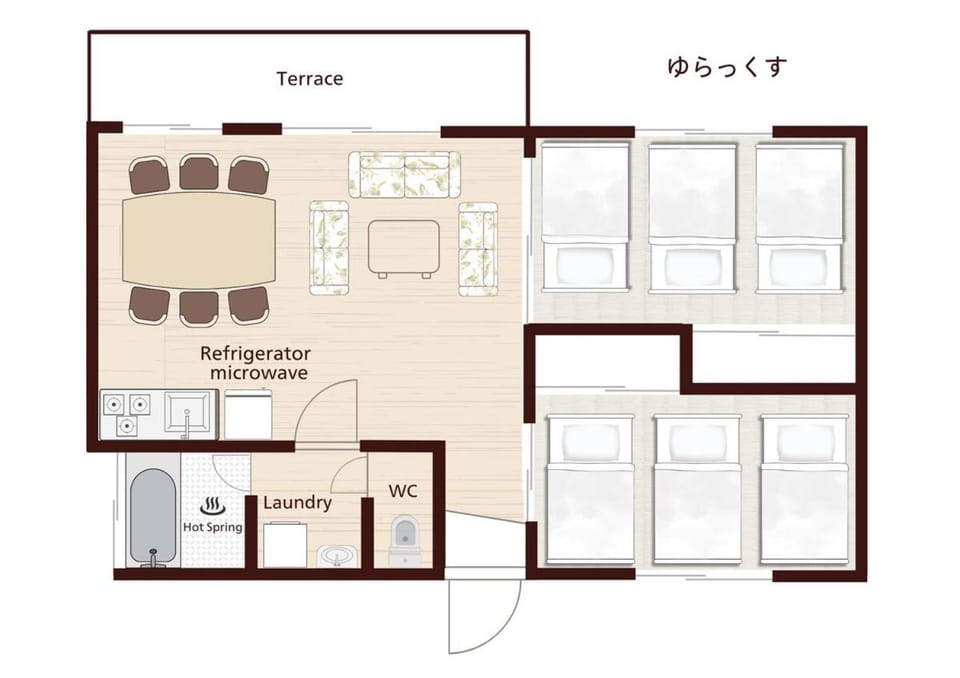 ゆらっくす Yurakkusu House in Japan