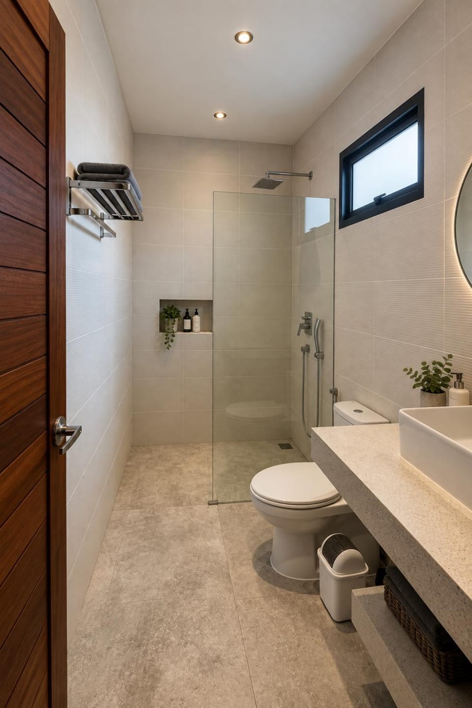 Shower, Toilet