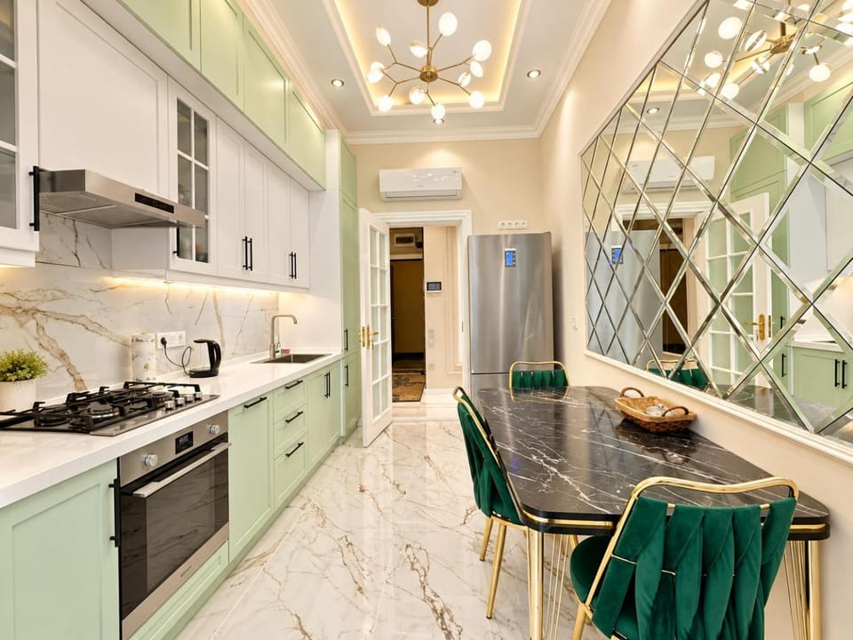 Kitchen or kitchenette, Living room, Seating area, Dining area, dishwasher, minibar, oven, pet friendly, stove, toaster