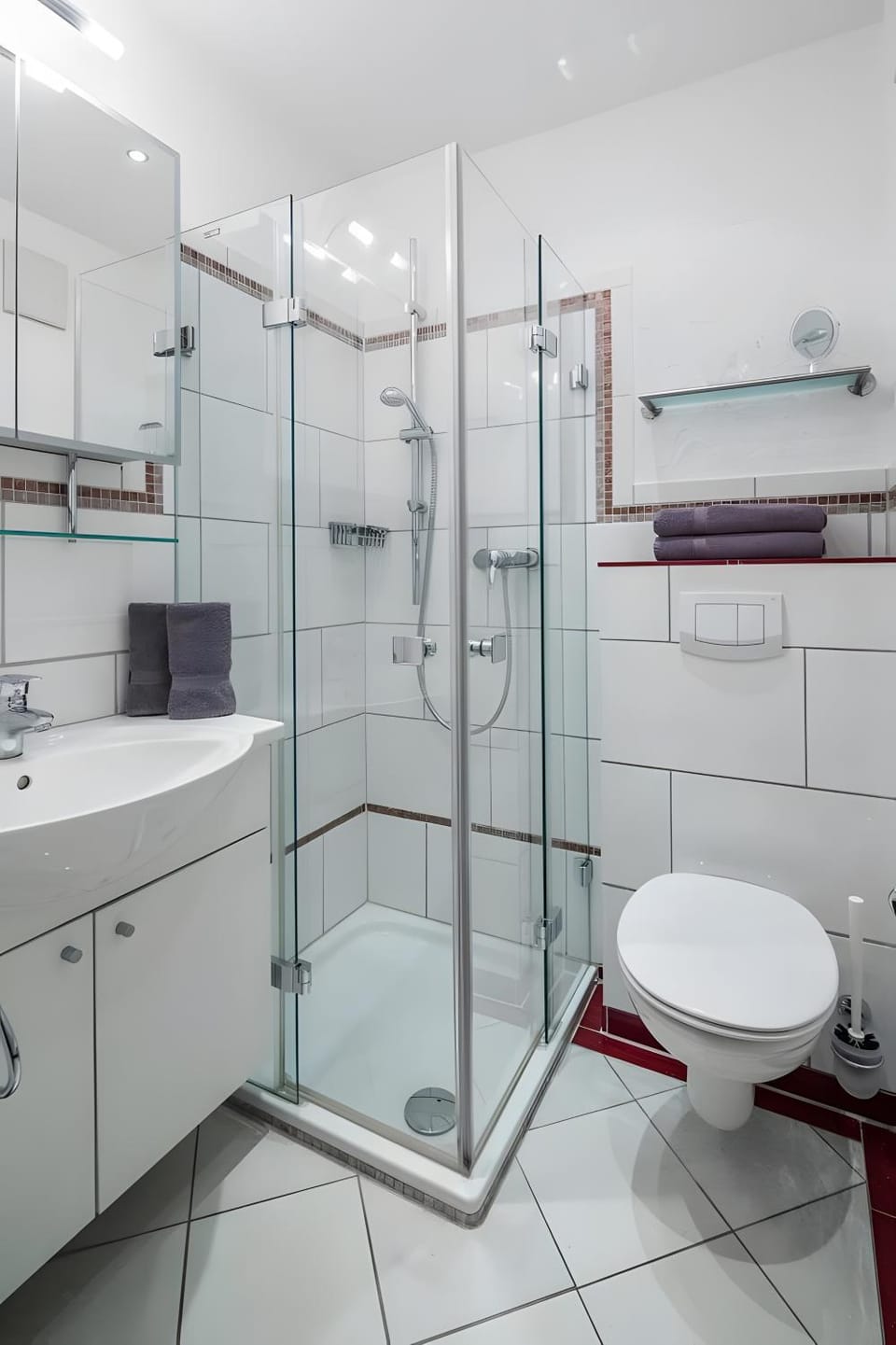 Bathroom, Living room