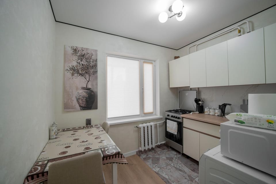 Kitchen or kitchenette, Dining area, oven, stove