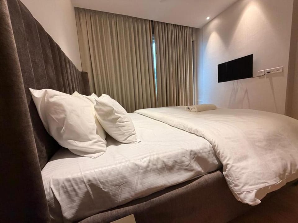 12A02, Magestic Royal, 2BHK at MyDen, 3 Private Balconies, Beautiful City Views, Bright, Airy & Sunlit, 2 Ensuite Bedrooms, Premium Furnishings, Infinity Terrace Pool, Urbana Market, Cafés & Dining Just Downstairs Apartment in Gurugram