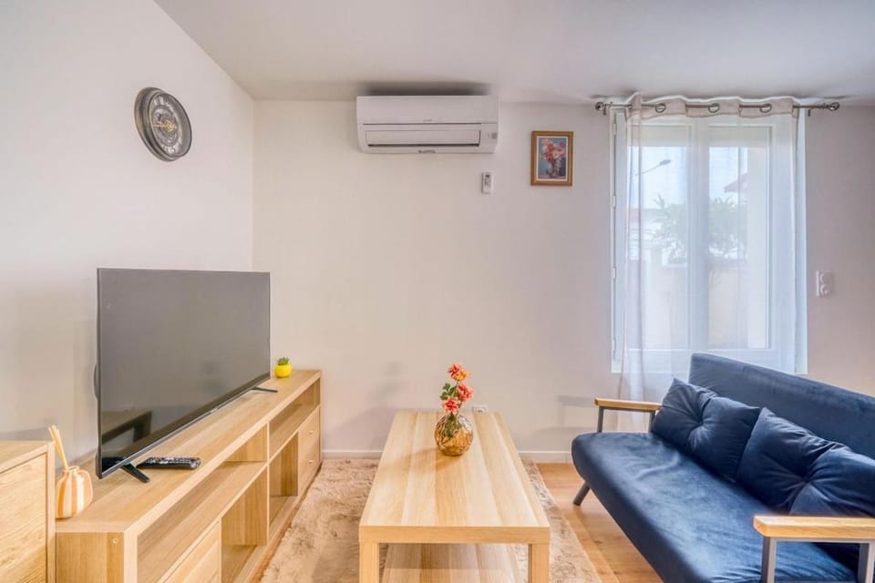 Communal lounge/ TV room, TV and multimedia, Living room, air conditioner