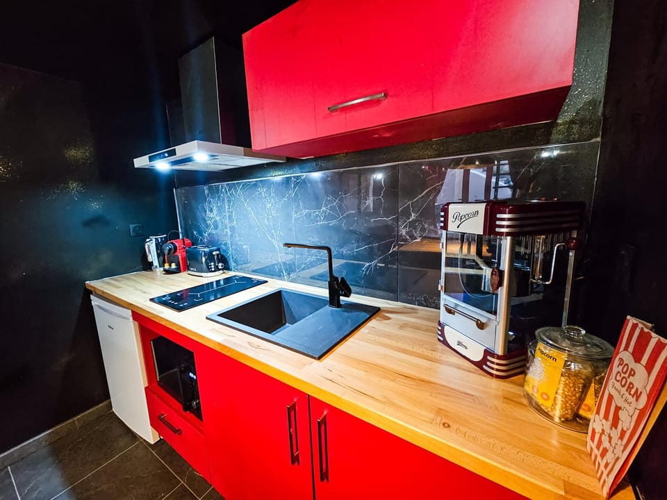 Appart Ciné - Projecteur- WIFI- Netflix Disney Apartment in Saint-Étienne