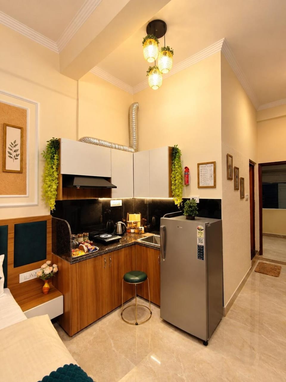 1Rk Flat , Mountain View , Secret Waterfall Road Apartment in Rishikesh