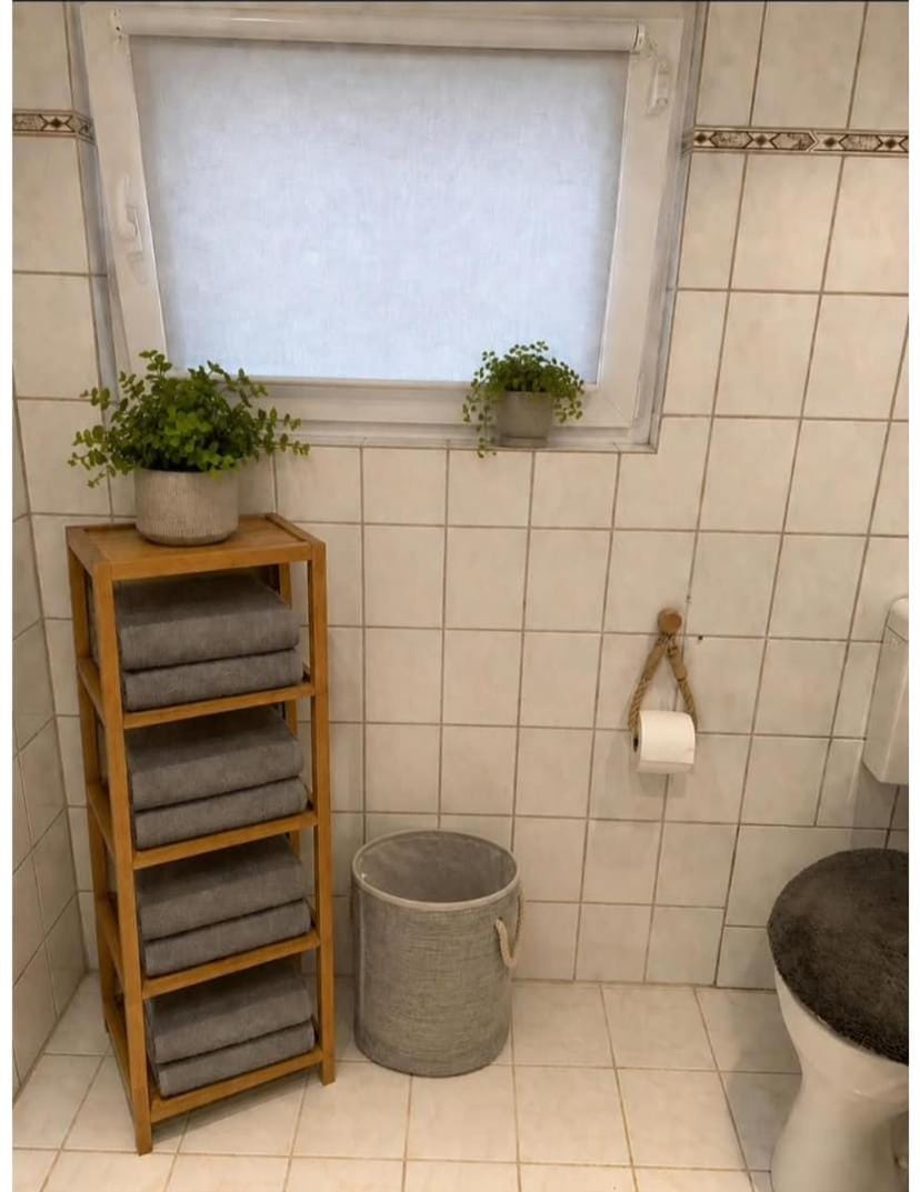 Toilet, Bathroom, towels