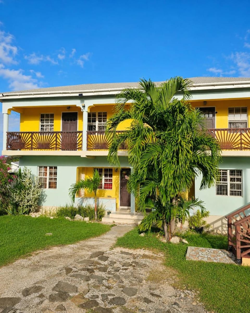 Property building, Garden view