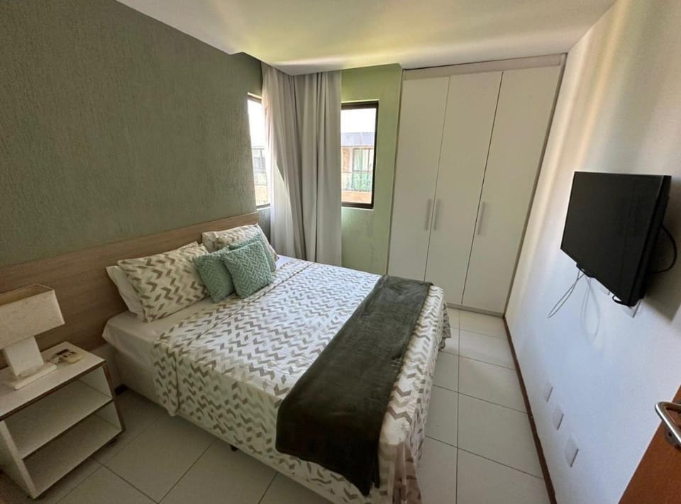 Flat confortável no Iloa Residence Apartment in State of Alagoas, Brazil