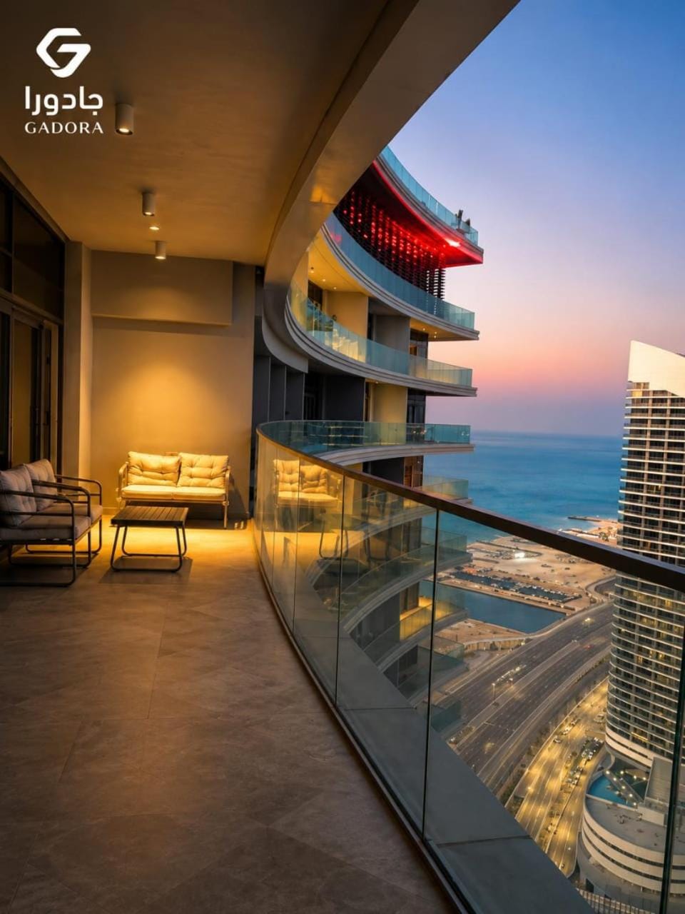 Dreamy Lagoon Sea View Luxury 2BR By Gadora Apartment in Egypt