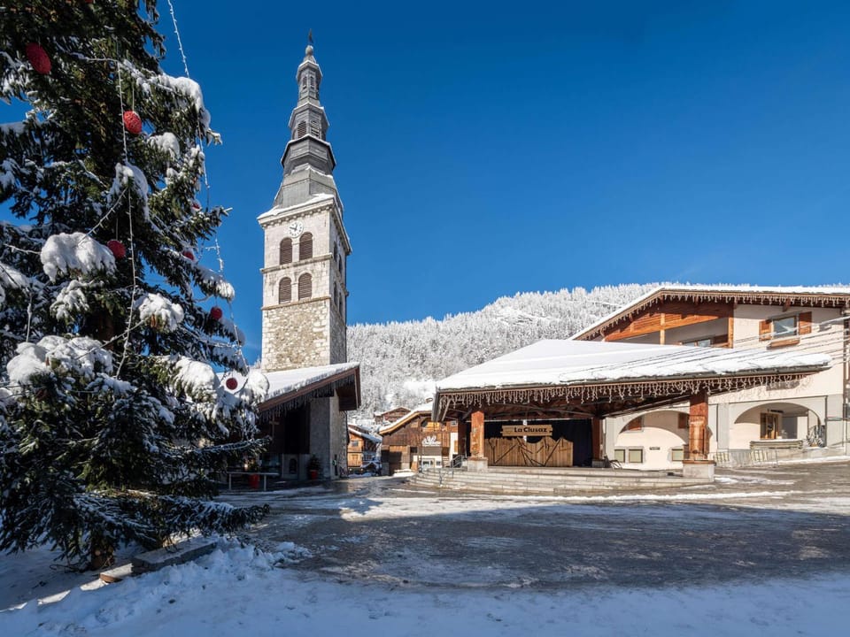 Appartement chaleureux centre village - 8 pers. Apartment in La Clusaz
