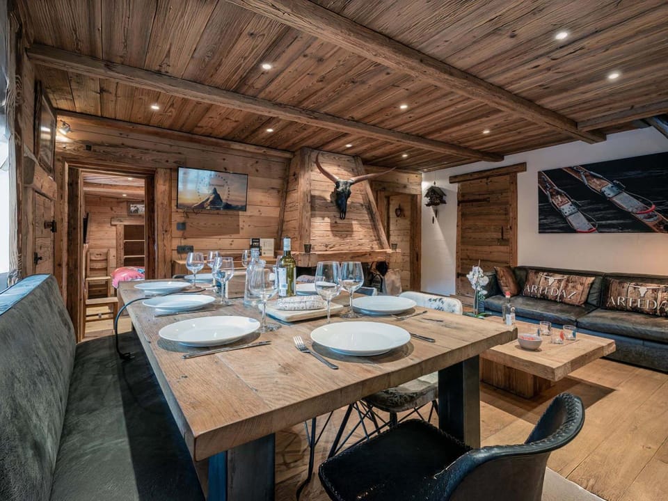 Appartement chaleureux centre village - 8 pers. Apartment in La Clusaz