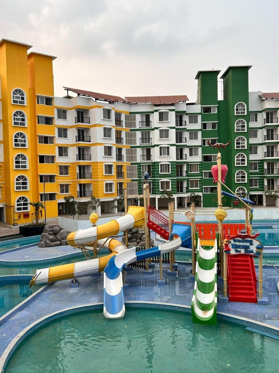 Children play ground, Swimming pool