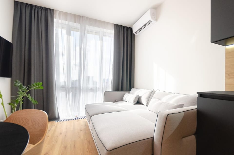 TV and multimedia, Living room, Seating area, air conditioner