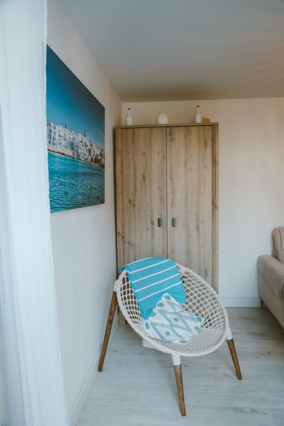 Cocon Grec - Plage à 2 min, Calme, Arboré & Clim Apartment in La Grande-Motte