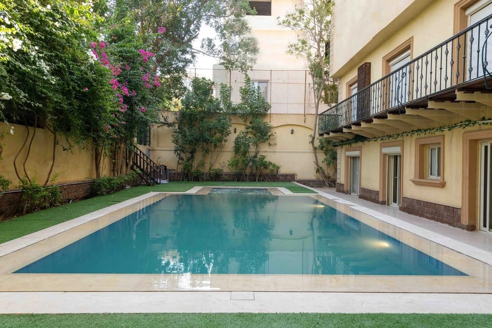 Pool view, Swimming pool