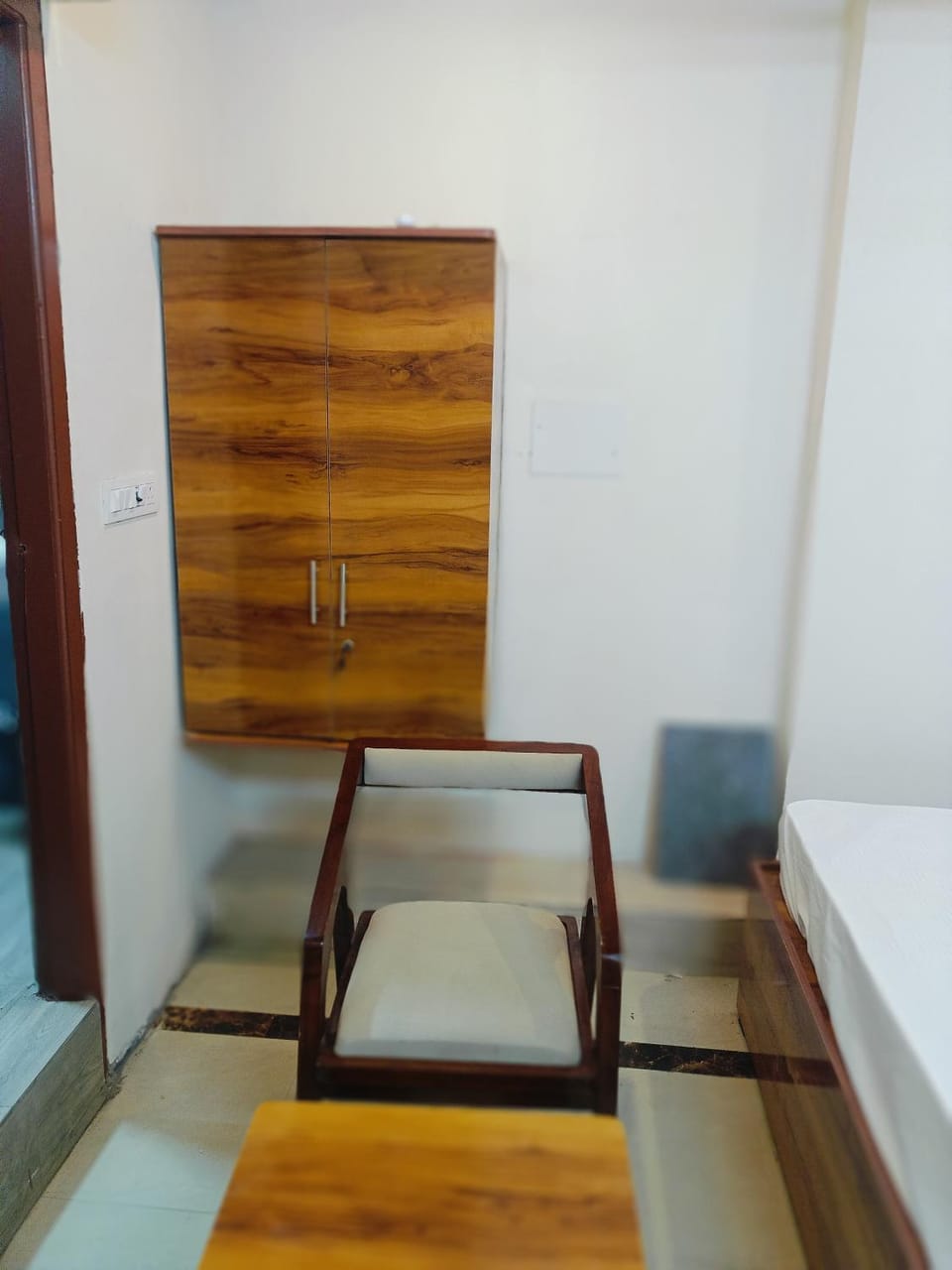 Bed, Photo of the whole room, Bedroom, wardrobe