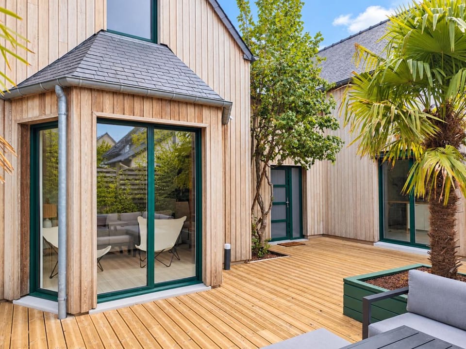 La maison Bambous Villa contemporaine d exception au cœur de la nature proche du golf Villa in Brittany